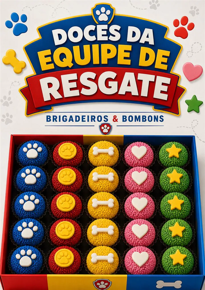 Capa Doces da Equipe de Resgate