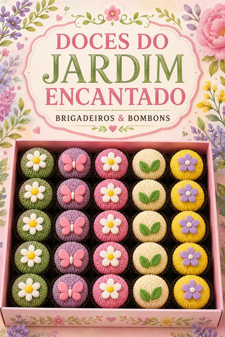 Capa Doces do Jardim Encantado